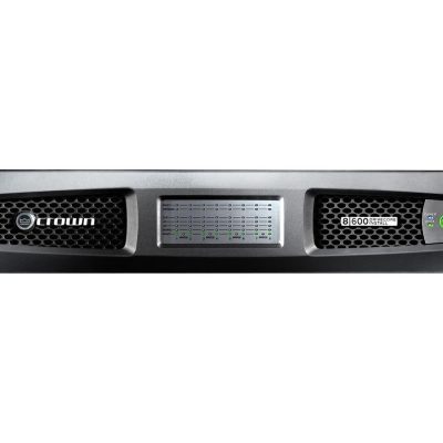 Crown Audio 8-Channel 600W Analog Power Amplifier DCI8X600-U-EKFX Black