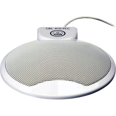 AKG CBL 410 PCC White Boundary Microphone Omnidirectional for Conferencing