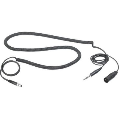 AKG MK HS Studio D Headset Cable with 3-Pin XLR and 1/4" Stereo Jack