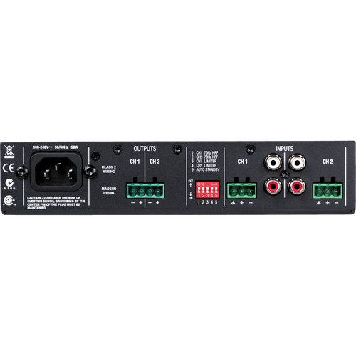 JBL Professional 2-Channel Power Amplifier CSA2120 120W per Channel for Installed Sound - Image 3
