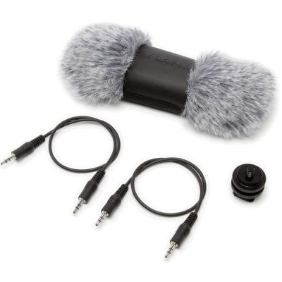 Tascam DR-70D/DR-701D Accessory Kit with Windscreen and Shoe Adapter