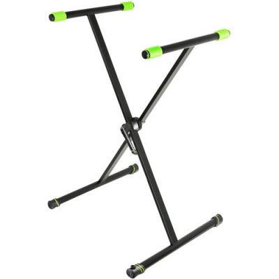 Gravity Single X-Form Keyboard Stand GKSX1 121.3 lb Capacity Steel