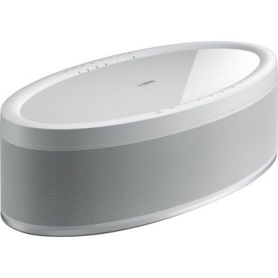 Yamaha MusicCast 50 Wireless Speaker WX-051 White with Bluetooth and Wi-Fi