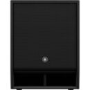 Yamaha Powered Subwoofer DXS15XLF-D 15" 1600W with Dante - Black