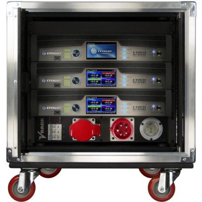 Crown Audio VRack HD4FX Amplification Rack with 3x 3500W Amplifiers