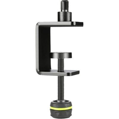 Gravity Microphone Table Clamp GMSTM1B, 45mm Thick Table, Black
