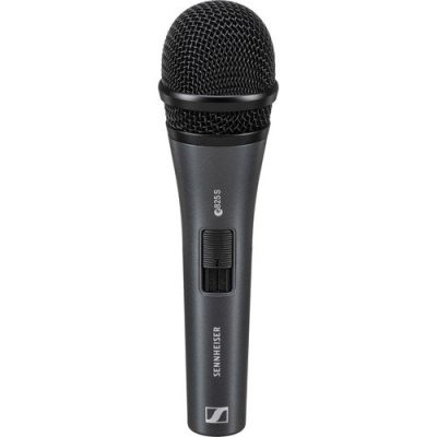 Sennheiser Dynamic Vocal Microphone e 825-S with Silent Switch for Live Stage