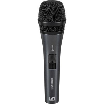 Sennheiser e835S Cardioid Dynamic Microphone with Silent On/Off Switch for Live Vocals