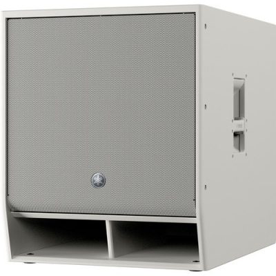 Yamaha Powered Subwoofer DXS18XLF-DW 18" 1600W with Dante - White