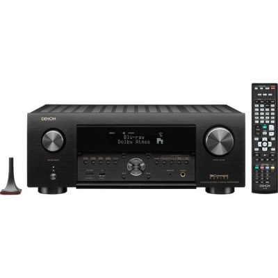 Denon AV Receiver AVC-X4700H 9.2 Channel with Dolby Atmos and 8K HDMI