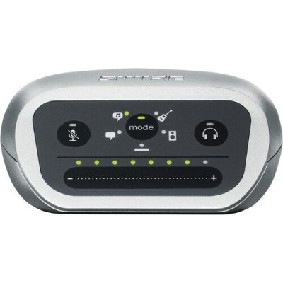Shure MOTIV MVI USB Audio Interface with 48kHz/24-Bit Recording for Podcasting