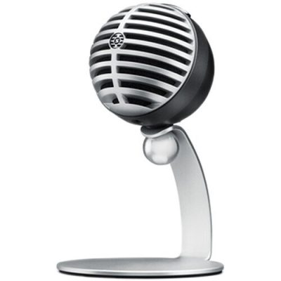 Shure MOTIV MV5 USB/Lightning Condenser Mic - Cardioid, Gray