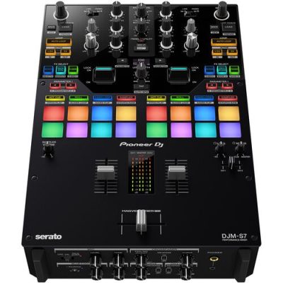 Pioneer DJ DJM-S7 2-Channel Battle Mixer with Bluetooth 5.0