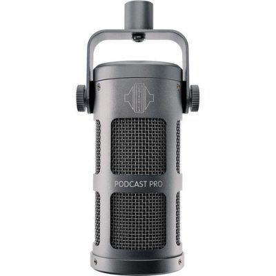 Sontronics PODCAST PRO Dynamic Microphone Supercardioid 50Hz-15kHz - Gray