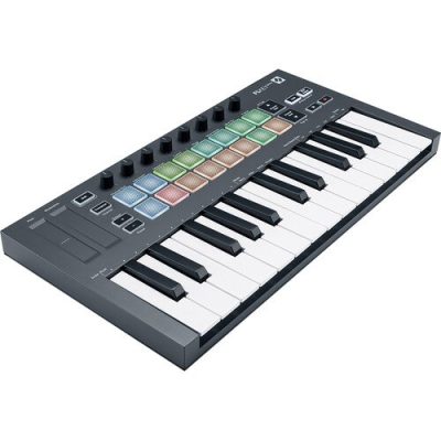 Novation FLkey Mini 25-Key MIDI Keyboard with 16 Pads and FL Studio Control