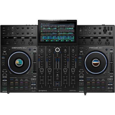 Denon DJ Prime 4+ Standalone 4-Deck DJ Controller with Wi-Fi Streaming