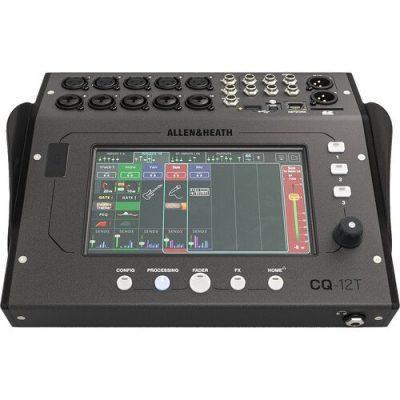 Allen & Heath CQ-12T 12-Channel Digital Mixer with 7in Touchscreen