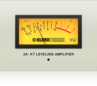 Klark Teknik 2A-KT Classic Leveling Amplifier with Tube/Optical Tech