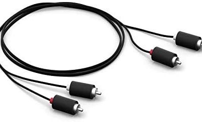 Sonos RCA to RCA Cable RCABLWW1BLK 4ft Black High-Fidelity Audio