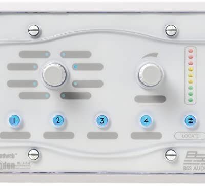 BSS Audio BLU-8-V2 Programmable Zone Controller HiQnet Compatible - White