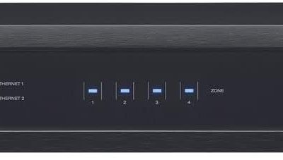 Denon HEOS Drive HS2 4-Zone Amplifier 8x60W Multi-Room Audio System