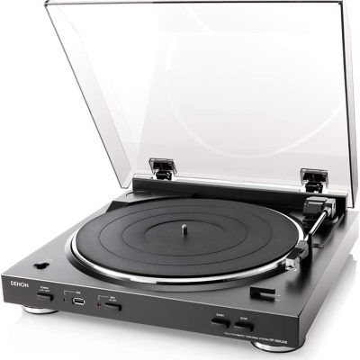 Denon Fully Automatic USB Turntable DP-200USB with MP3 Encoder