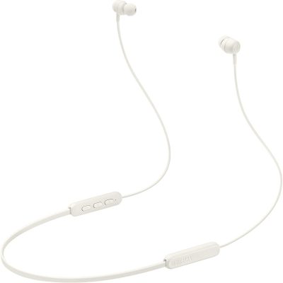 Yamaha Wireless In-Ear Headphones EP-E30A with Listening Care, 14Hr Battery - White