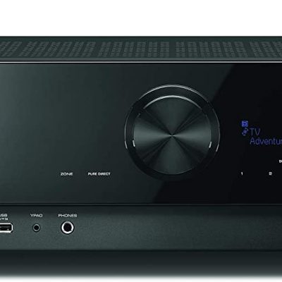 Yamaha AV Receiver RX-V4A 5.2-Channel 8K HDMI 2.1 - Black