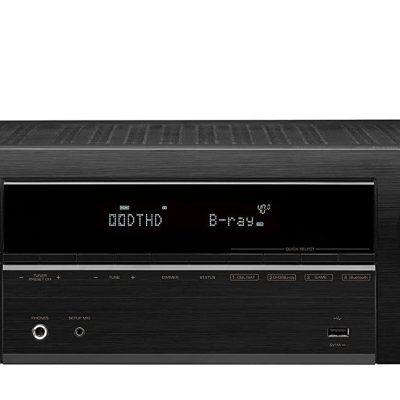 Denon AV Receiver AVRX-550BT 5.2 Channel 130W with Dolby TrueHD Bluetooth