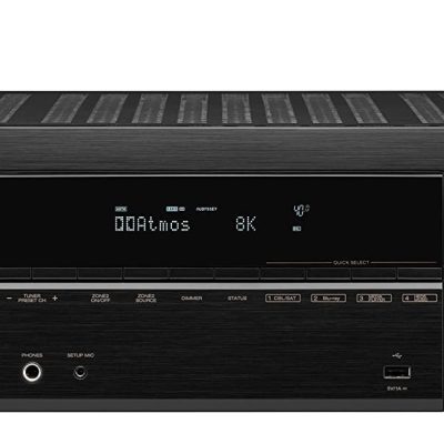 Denon AV Receiver AVC-X3700H 9.2 Channel with Dolby Atmos and 8K HDMI