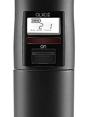 Shure QLXD2/SM58-K51 Digital Wireless Handheld Microphone 24-Bit 100m Range