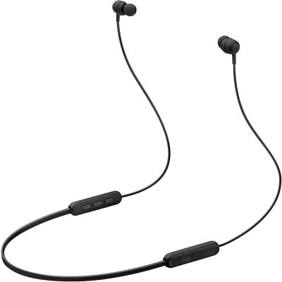 Yamaha Wireless Earphones EP-E30A with Bluetooth 5.0, 14Hr Battery - Black