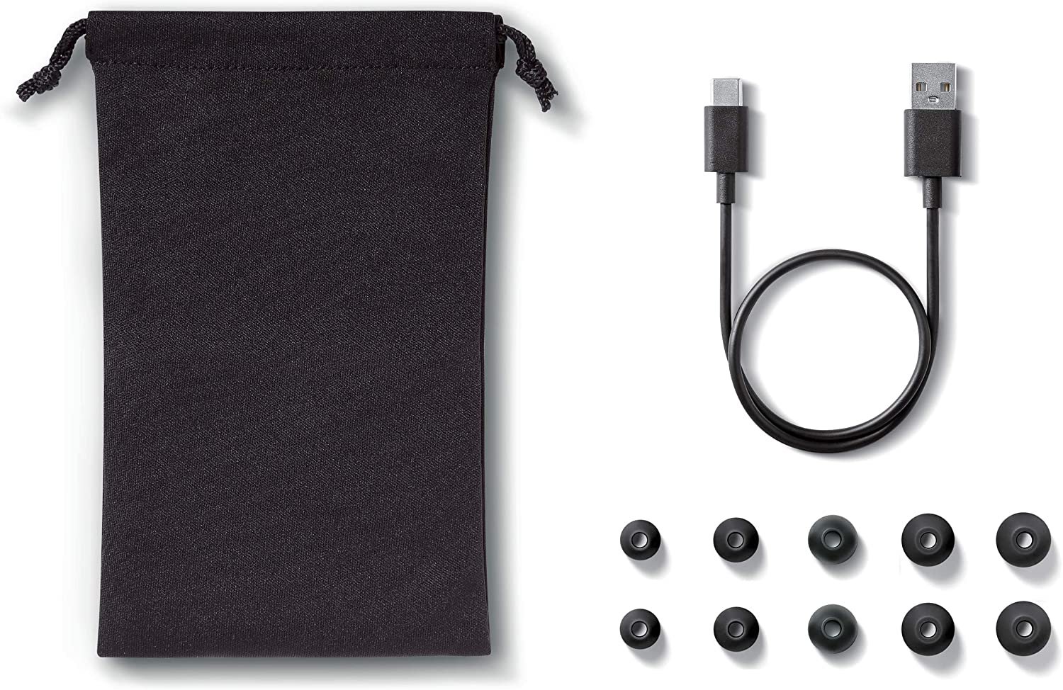 Yamaha Wireless Earphones EP-E50A with Active Noise-Cancelling - Black - Image 4