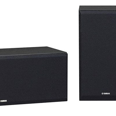 Yamaha Bookshelf and Center Speaker Set NS-P350 Black 2-Way Bass-Reflex 5-Channel