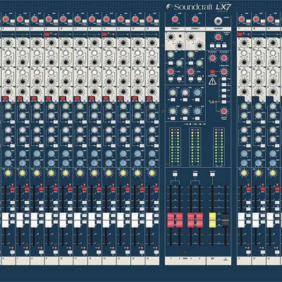 Soundcraft LX7ii 24-Channel Analog Mixer with Phantom Power