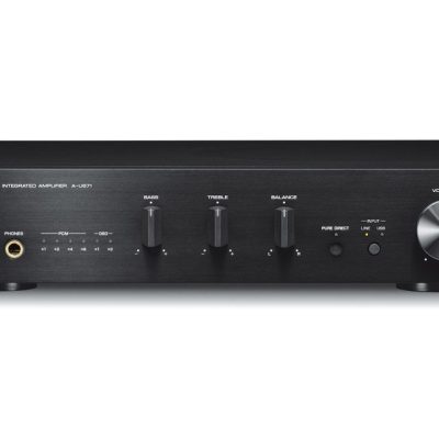 Yamaha Integrated Amplifier A-U670 with USB DAC - Black