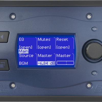 BSS Audio BLU-10 Programmable Zone Controller with Touchscreen Blue