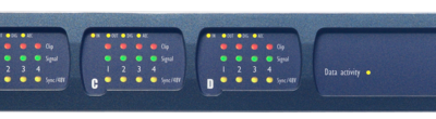 BSS Digital Signal Processor BLU-160 with Configurable I/O and 256-Channel Audio Bus