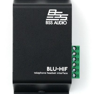 BSS Audio BLU-HIF Telephone Headset Interface with RJ-22 and Balanced Audio