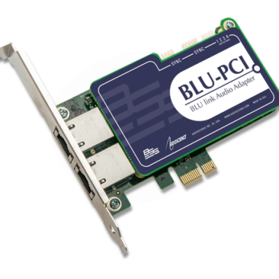 BSS Audio BLU-PCI PCI Express Sound Card 64 Channels for Network Audio