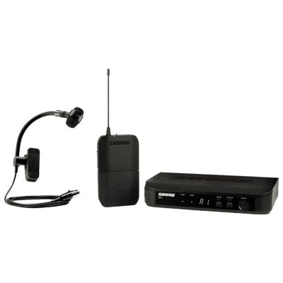 Shure Wireless Instrument System BLX14UK/P98HX-K14 with PGA98H Mic for Woodwind and Brass