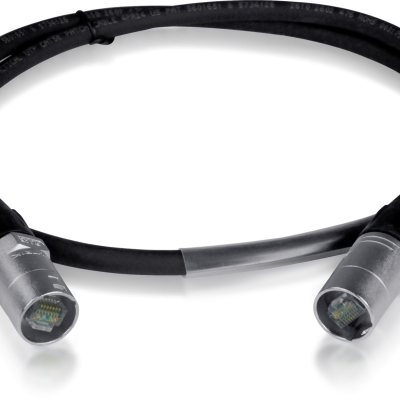 Midas Cat5e Ruggedized Network Cable 1m with Neutrik etherCON IP54