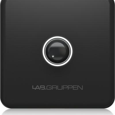 Lab Gruppen Wall-Mount Volume Control CRC-VEU-BK for CA, CM, CMA, CPA Series with RJ45 Connector