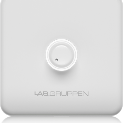 Lab Gruppen Wall-Mount Volume Control CRC-VEU-WH, EU Enclosure, White, RJ45 Connector
