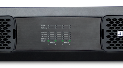 Crown DCI4 600DA 4-Channel 600W Amplifier with Dante Audio