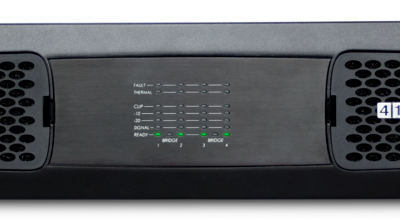 Crown DriveCore DCI4X1250DA Four Channel DSP Amplifier with Dante and AES67