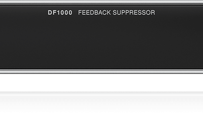 Klark Teknik DF1000 Dual Channel Feedback Suppressor with 32 Filters