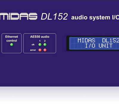 Midas DL152 Digital Stage Box with 24 Line Outputs and Dual AES50 Ports
