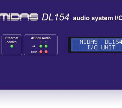 Midas DL154 Stage Box 8 Mic Inputs 16 Outputs with Premium Preamps