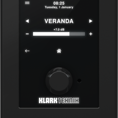 Klark Teknik DM TCE-UL Touch Screen Wall Controller 2.3in POE